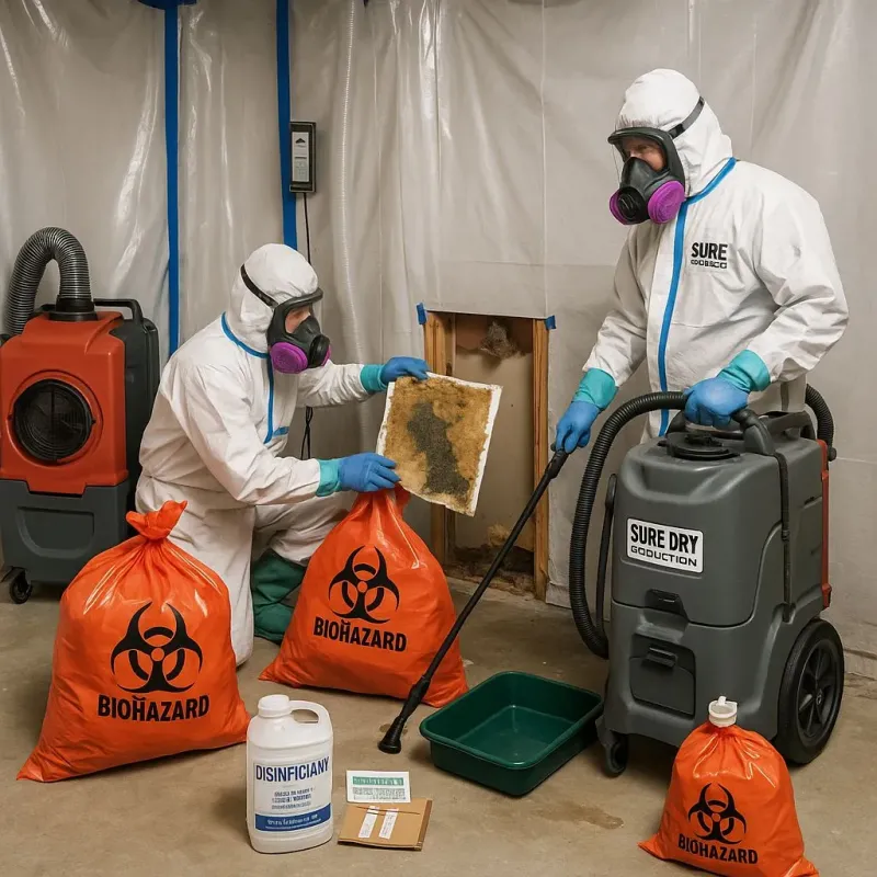 Contaminated Water Handling Protocols process in Lavaca County, TX