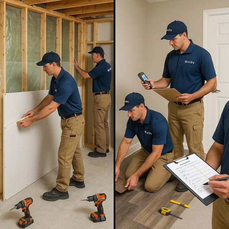 Repairs and Reconstruction process in Lavaca County, TX